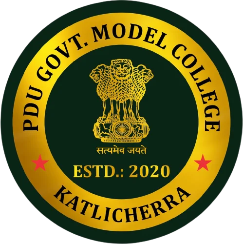 Pandit Deendayal Upadhyaya Govt Model College Logo